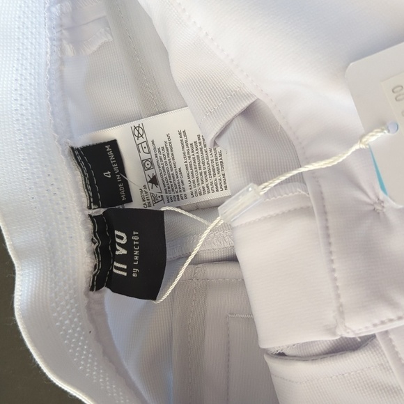 NWT Nivo white pleated short - Picture 4 of 5